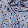 Winter White Flower Print Digital Printed Fabric  - Weightless – we 0 ta0953 110 winter white flower print digital printed fabric weightless 1