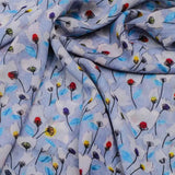 Winter White Flower Print Digital Printed Fabric  - Weightless – we 0 ta0953 110 winter white flower print digital printed fabric weightless 1
