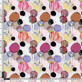 Colourful Bubble Stone Circle Digital Printed Fabric - Weightless – we 0 ta09595b 110 colourful bubble stone circle digital printed fabric weightless 5