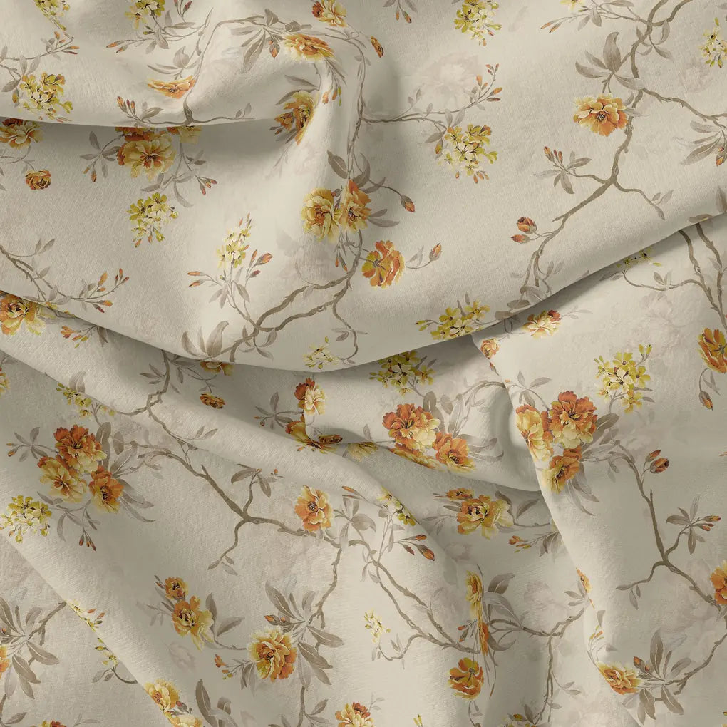 Trendy Jacobean Floral Flower Digital Printed Fabric - Weightless – we 0 ta096041n 110 trendy jacobean floral flower digital printed fabric weightless 4