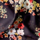 Colorful Floral Black Base Digital Printed Fabric – we 0 ta7198 110 colorful floral black base digital printed fabric 1