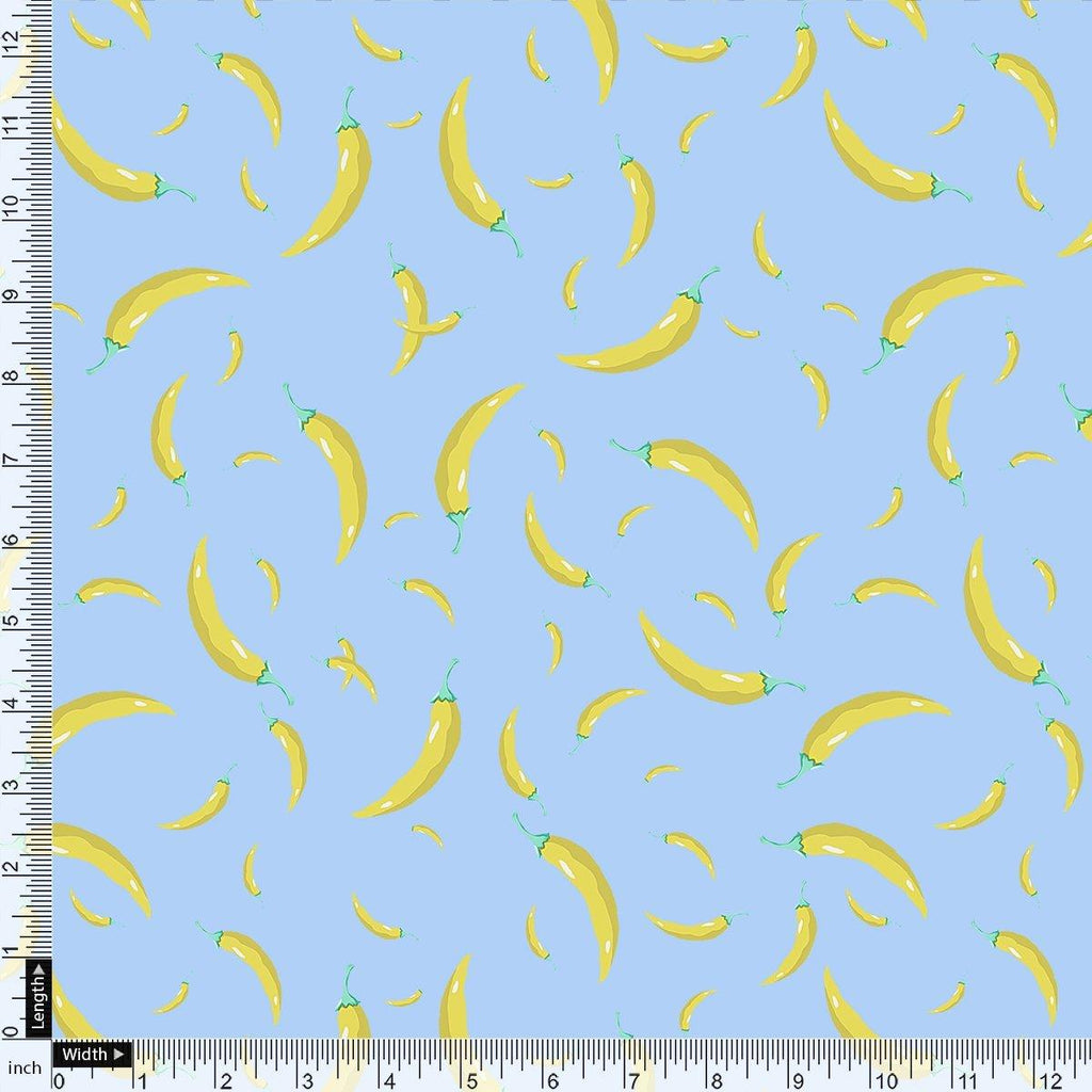 Yellow Mirchi Allover Digital Printed Fabric - Weightless – we 0 ta7619p1 110 yellow mirchi allover digital printed fabric weightless 5