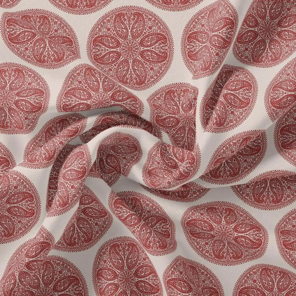 Oriental Paisley Patterns Digital Printed Fabric - Weightless – we 0 ta8541 110 oriental paisley patterns digital printed fabric weightless 3