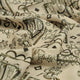 Beige Tribal Motif Quirky Art Print Soft Rayon Fabric – ra 0 ta01268 114 1