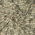 Beige Tribal Motif Quirky Art Print Soft Rayon Fabric – ra 0 ta01268 114 2