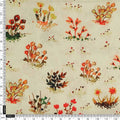 Painterly Autumn Ditsy Floral Printed Rayon Fabric – ra 0 ta0697 114 4