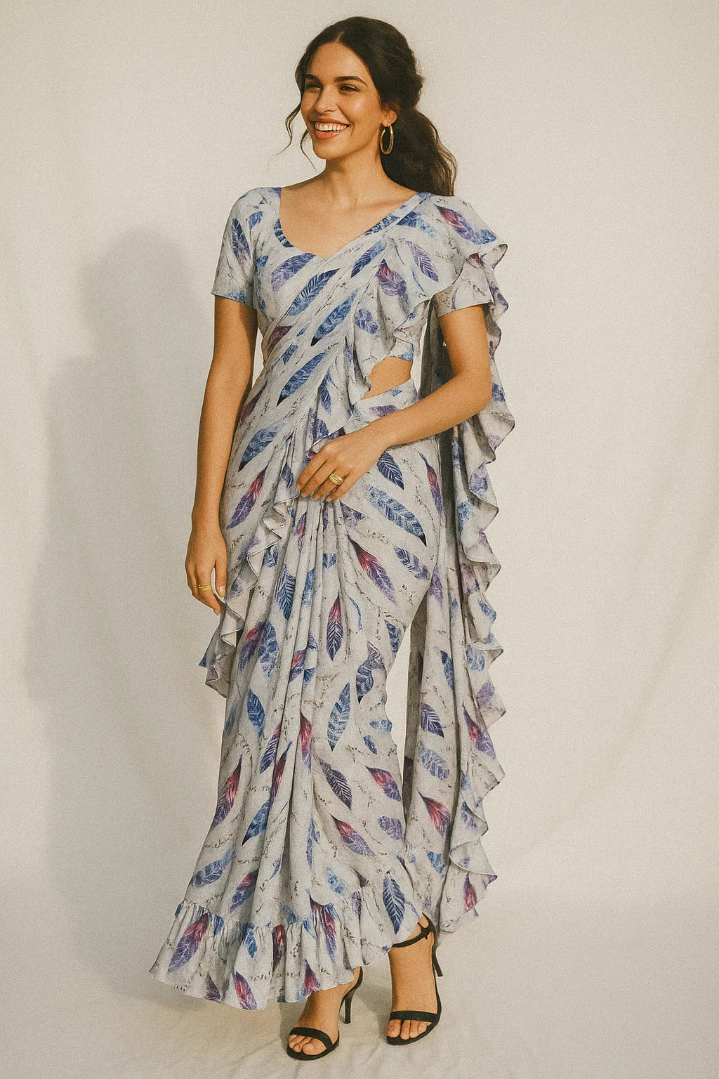 Feathers Digital Printed Fabric