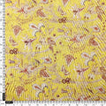 Yellow Tusser Silk Floral Digital Print Fabric – ts 0 022225 110 4