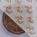 Grey Tusser Silk with Floral Bouquet Print – ts 0 ma017209 110 3