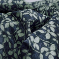 Elegant Navy Blue Leafy Vine Print on Tusser Silk Fabric – ts 0 ma0847 110 1 7f4e3a11 46c4 4f97 9d4a e1d7880f74ff