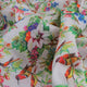 Multi-Colour Bird & Floral Garden Tusser Silk Fabric – ts 0 ta0319 110 1