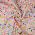 Artistic Watercolour Birds & Floral Tusser Silk Fabric – ts 0 ta0322 110 2