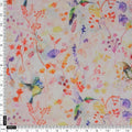 Artistic Watercolour Birds & Floral Tusser Silk Fabric – ts 0 ta0322 110 4