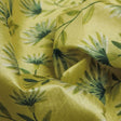 Lime Green Floral Vine Printed Tusser Silk Fabric – ts 0 ta05268 110 1