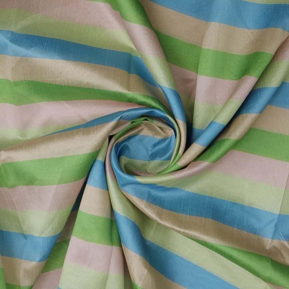 Classic Blue and Green Striped Tusser Silk Fabric for Kurtis – ts 0 ta075014 110 2 83d09447 1011 415a 85f2 198fa48e1085