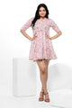 Pink Floral Print Dress – 088a2004 copy