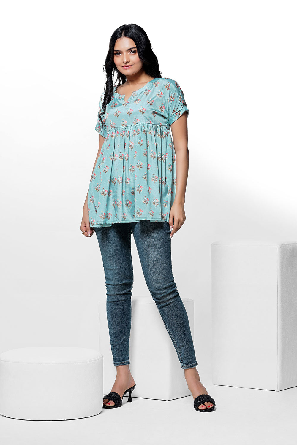 Stunning Floral Print Top – 088a2101 copy