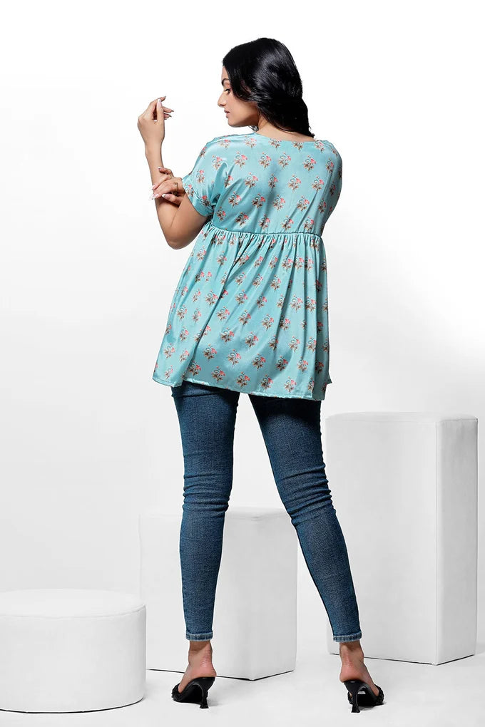 Stunning Floral Print Top – 088a2104 copy