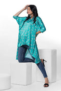 White Floating Floral Print Kaftan – 088a2107 copy