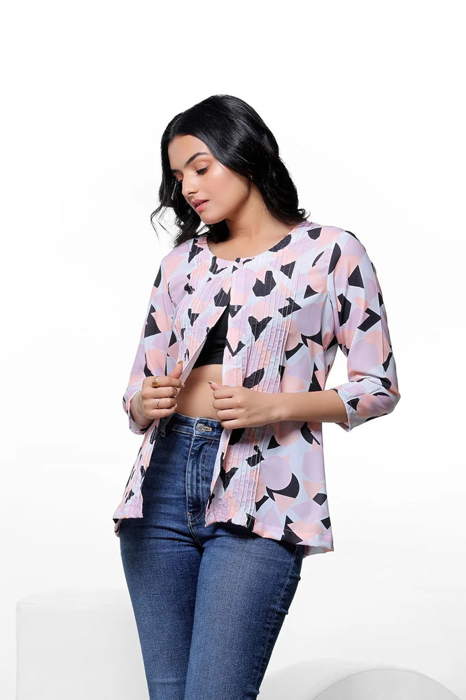 Geometric Printed Shirt – 088a2161 copy