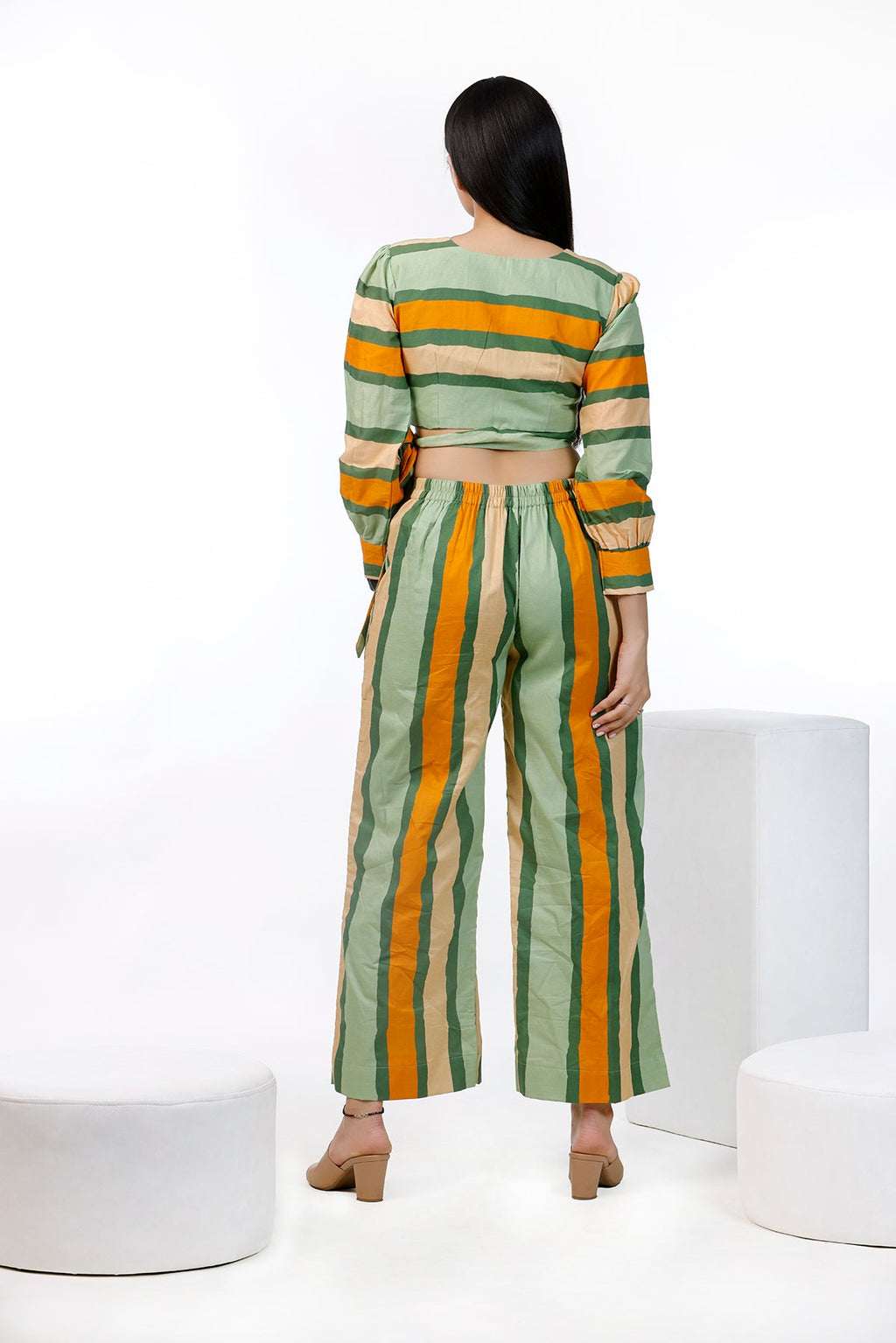 Multi Color Striped Top And Pant – 32.3