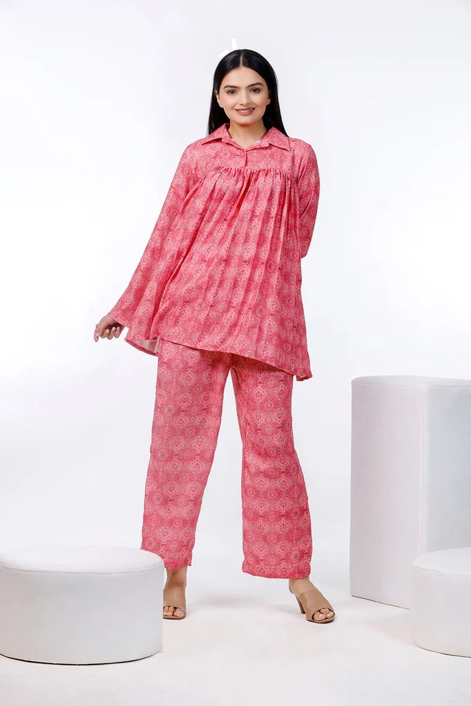 Gajri Printed Muslin Co Ord Set – 33.1