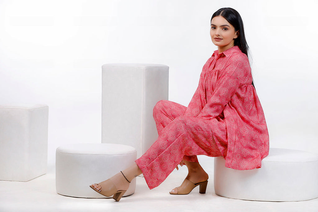 Gajri Printed Muslin Co Ord Set – 33.4