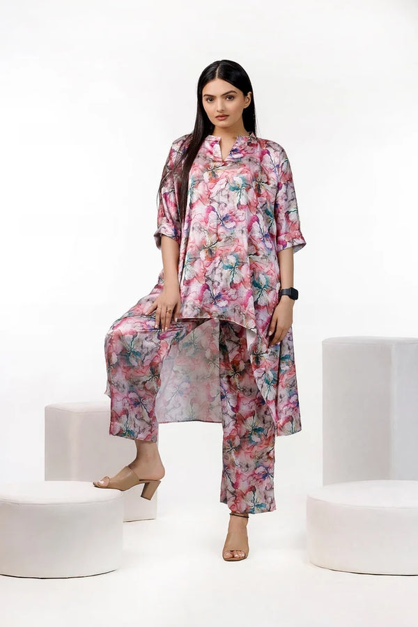Floral Printed Co Ord Set – 35.1 - alternate view