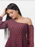 Ajrak Rust Print Dress – 38.3